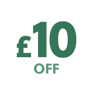 £10 off