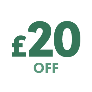 £20 off