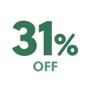 31% off