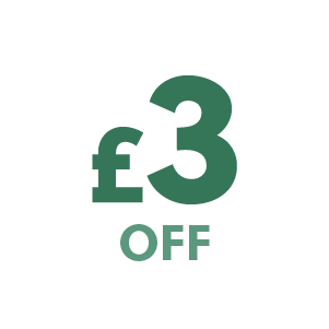 £3 off