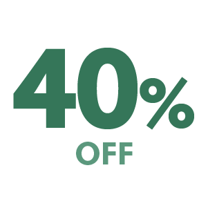 40% off