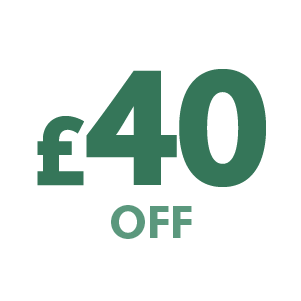 £40 off