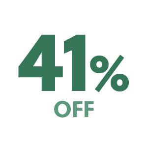 41% off