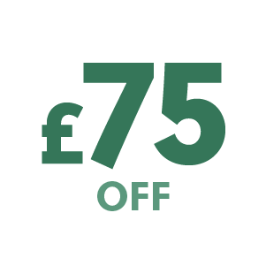 £75 off
