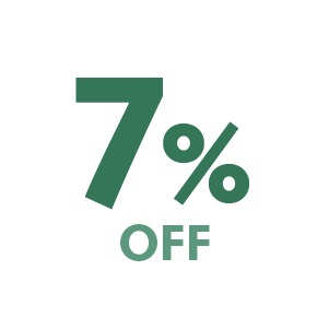 7% off