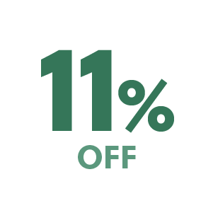 11% off