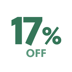 17% off