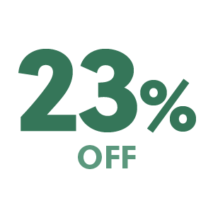 23% off