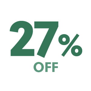 27% off