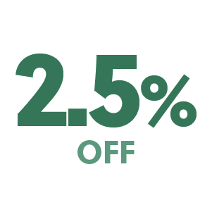 2% off