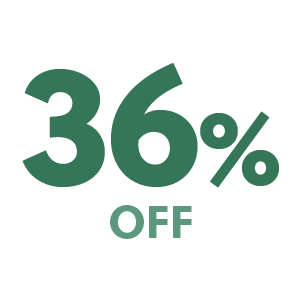 36% off