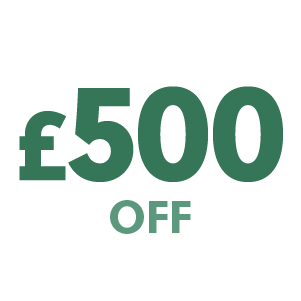 £500 off