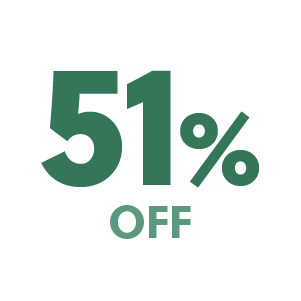 51% off
