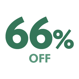 66% off