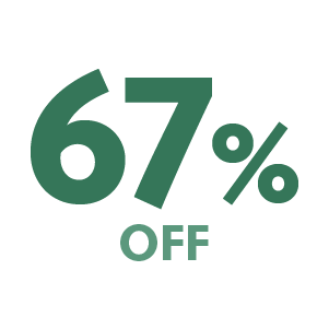67% off