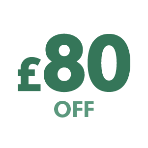 £80 off