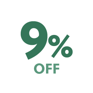 9% off