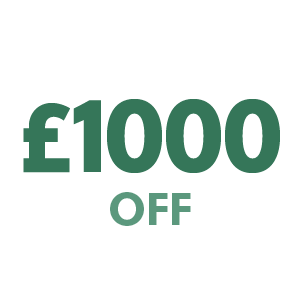 £1000 off