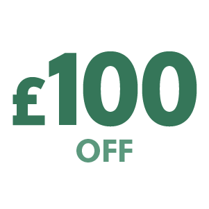 £100 off