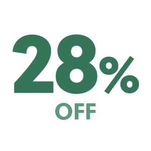 28% off