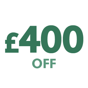 £400 off