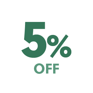 5% off