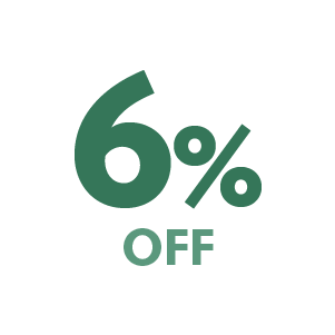 6% off
